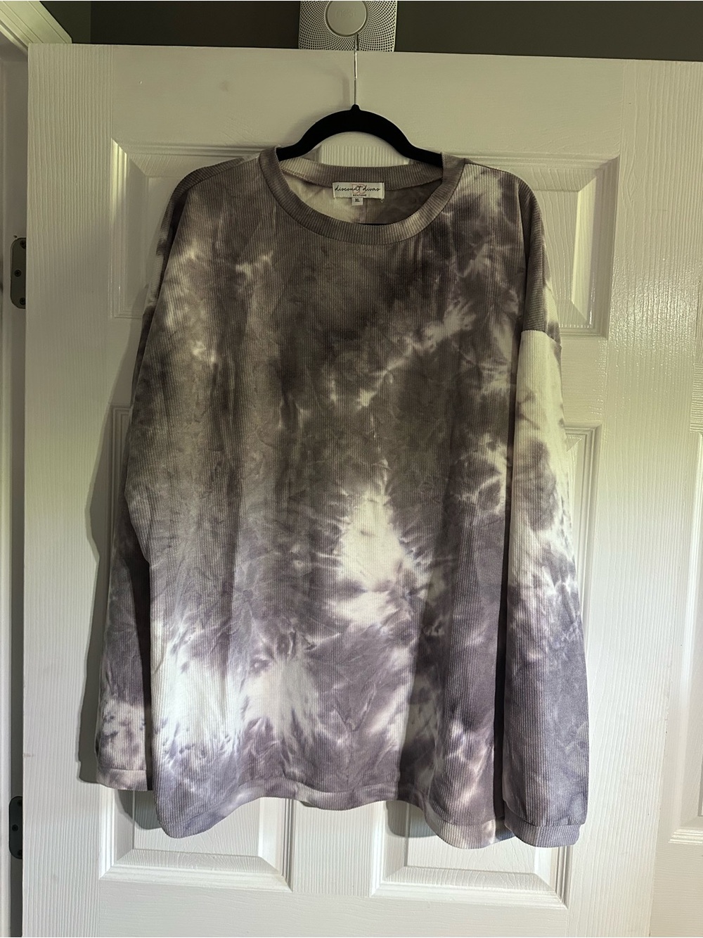 Tie-Dye Long Sleeve Crewneck Tee